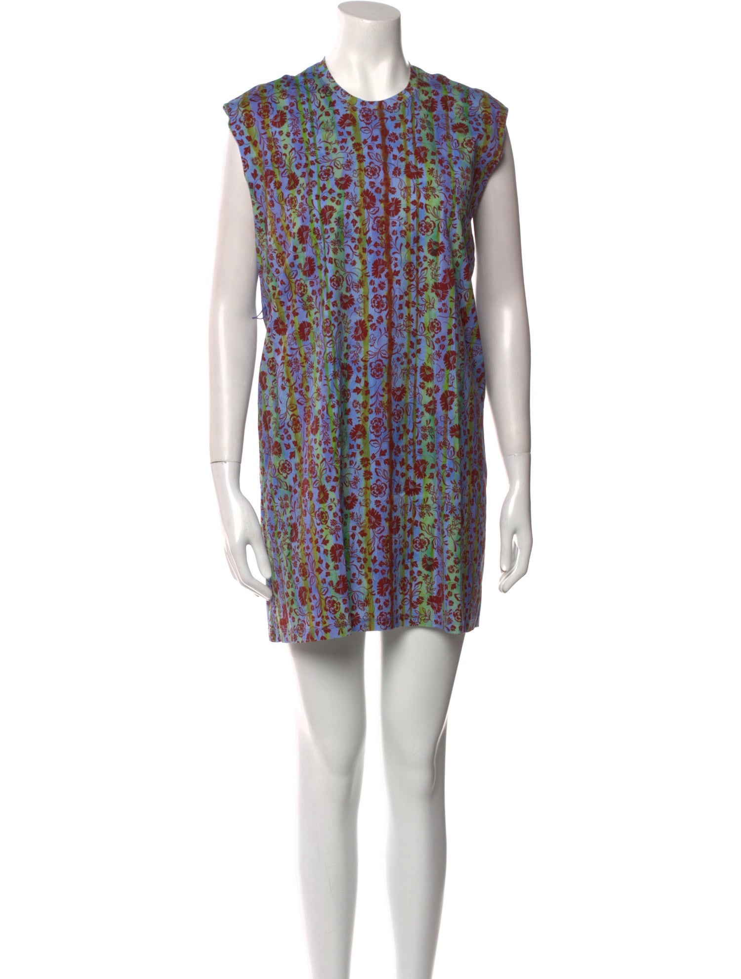 Raquel Allegra Printed Mini Dress