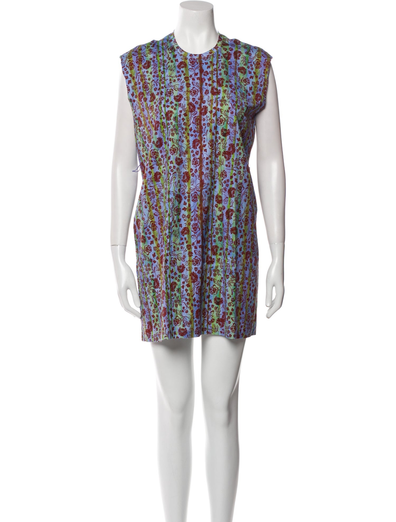 Raquel Allegra Printed Mini Dress