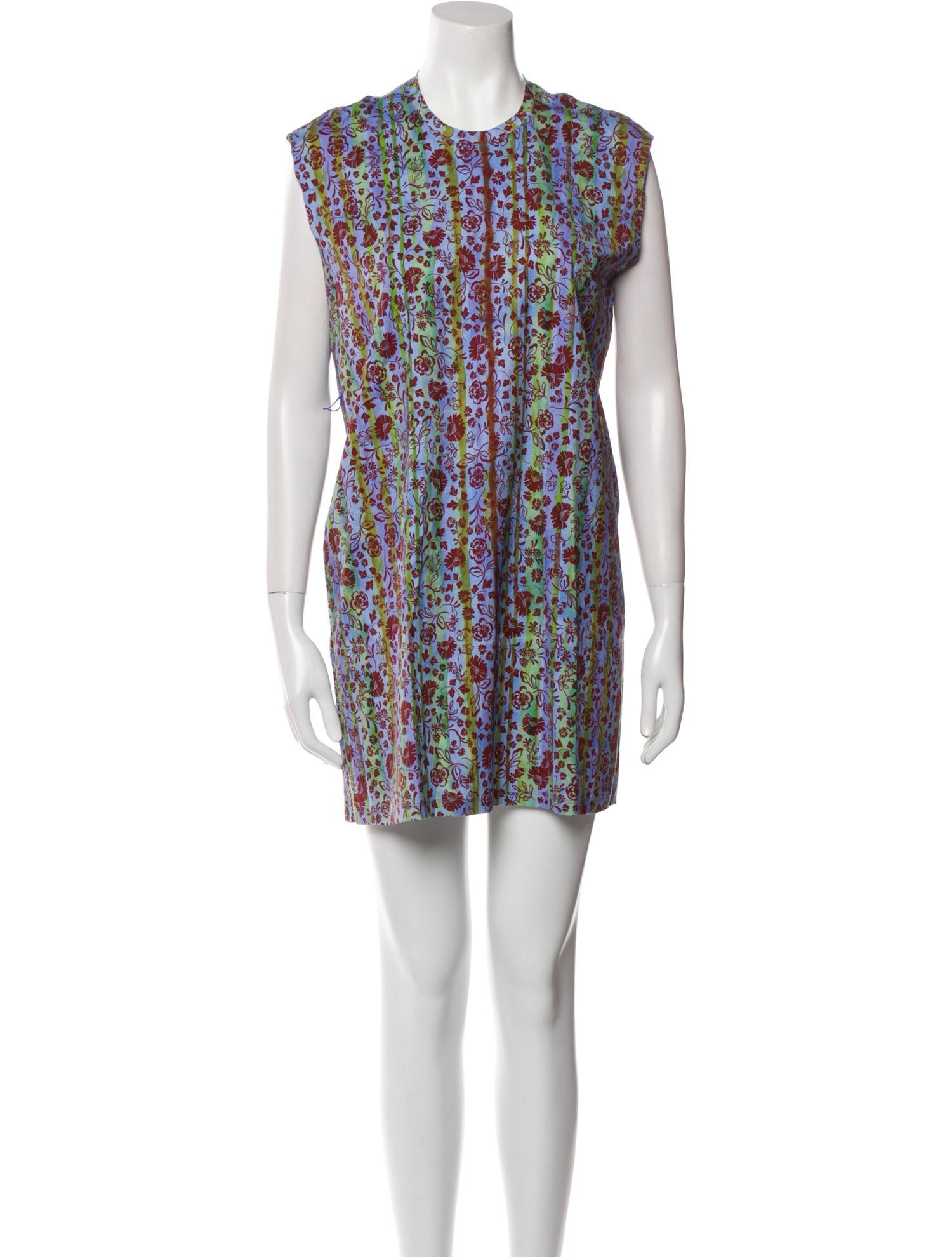 Raquel Allegra Printed Mini Dress