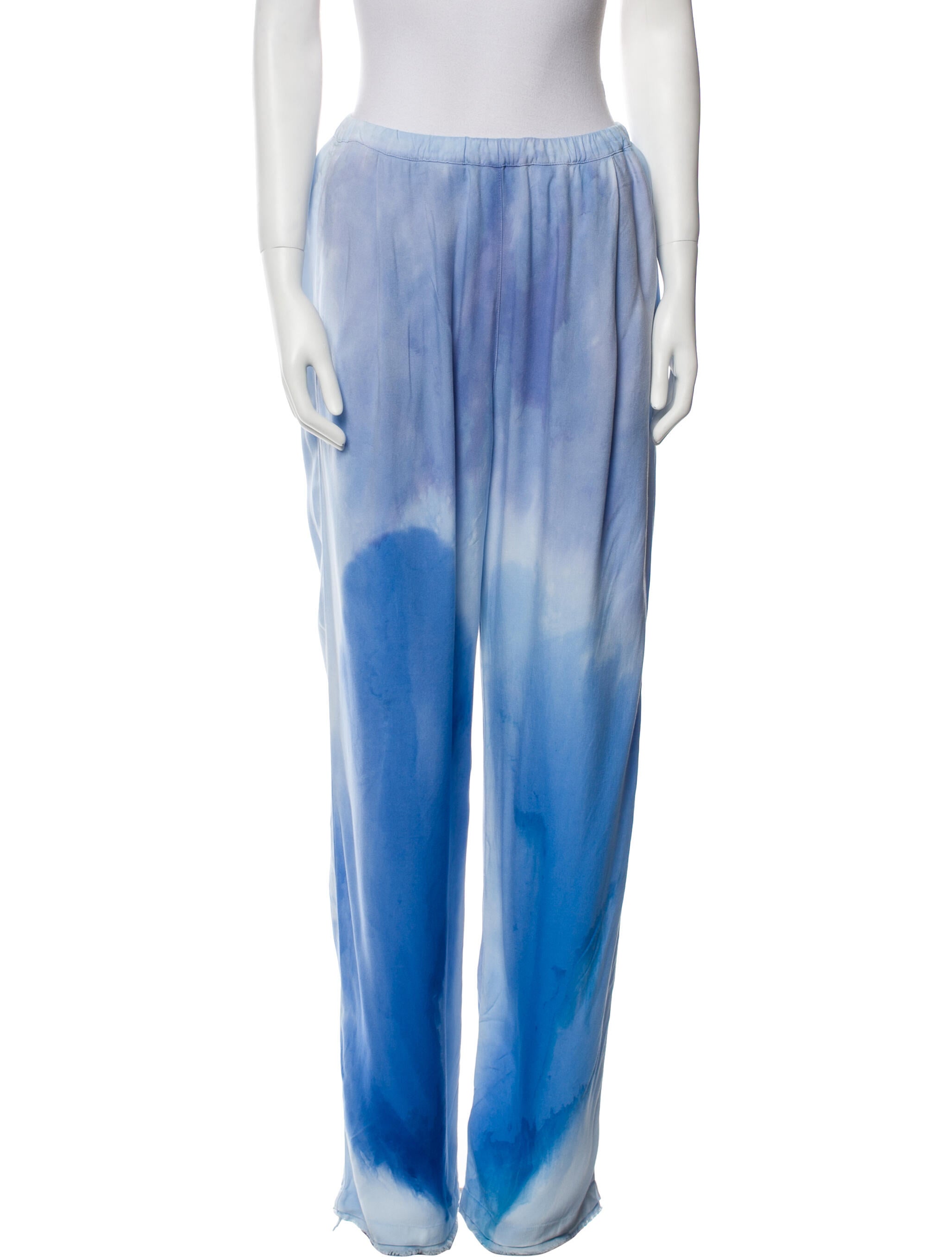 Raquel Allegra Printed Straight Leg Pants