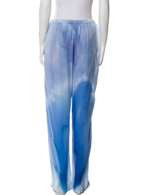 Raquel Allegra Printed Straight Leg Pants