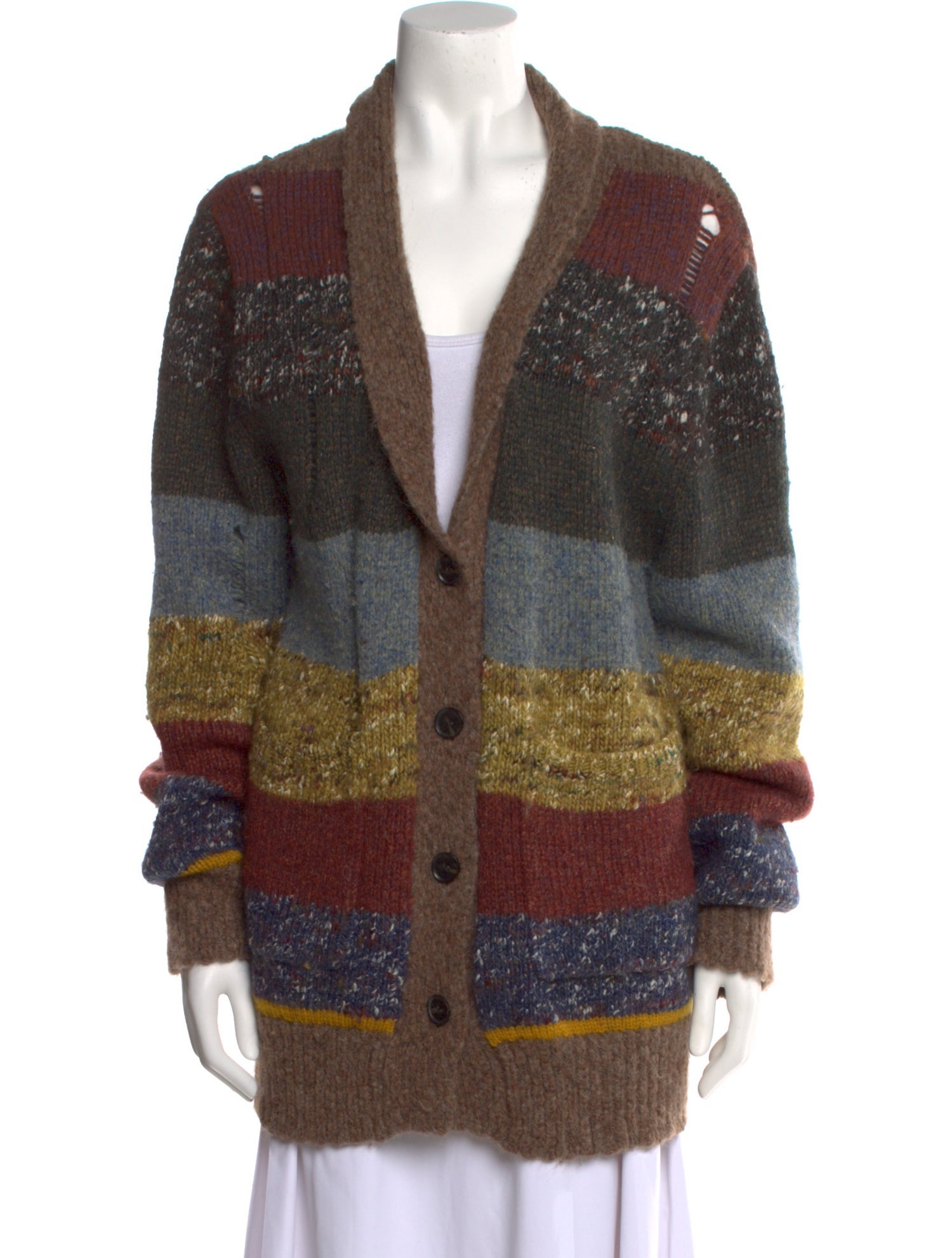 Raquel Allegra Alpaca Striped Sweater