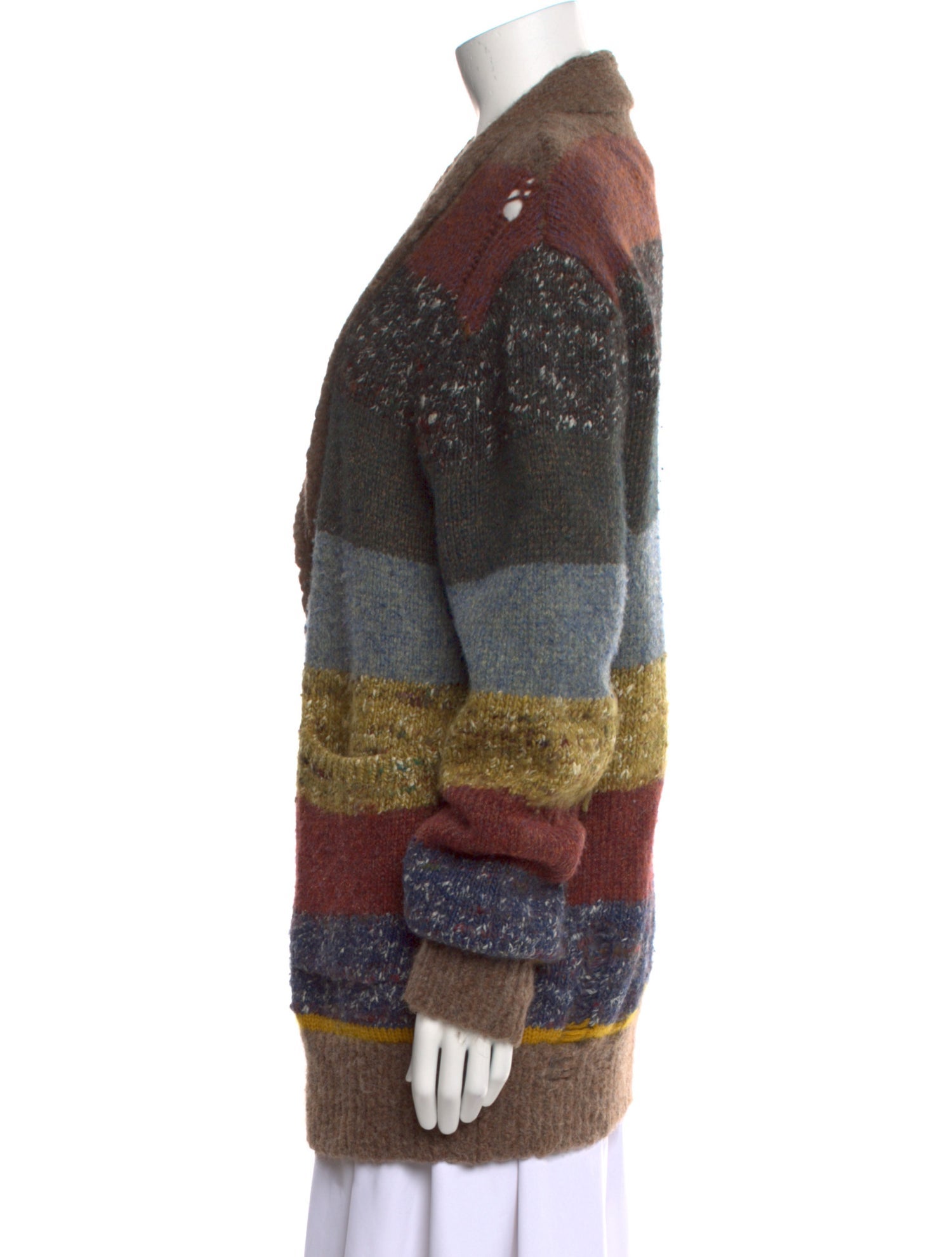 Raquel Allegra Alpaca Striped Sweater