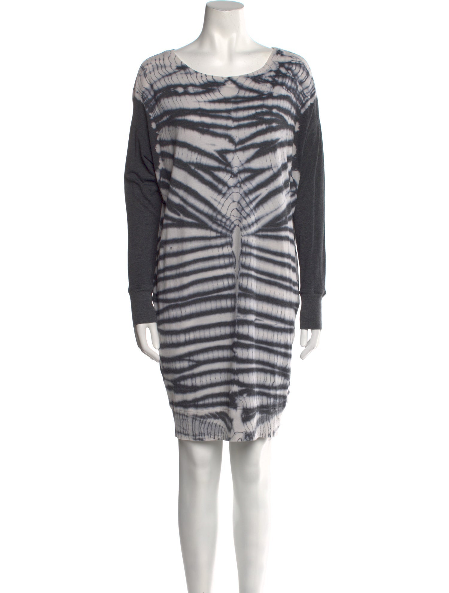 Raquel Allegra Tie-Dye Print Mini Dress