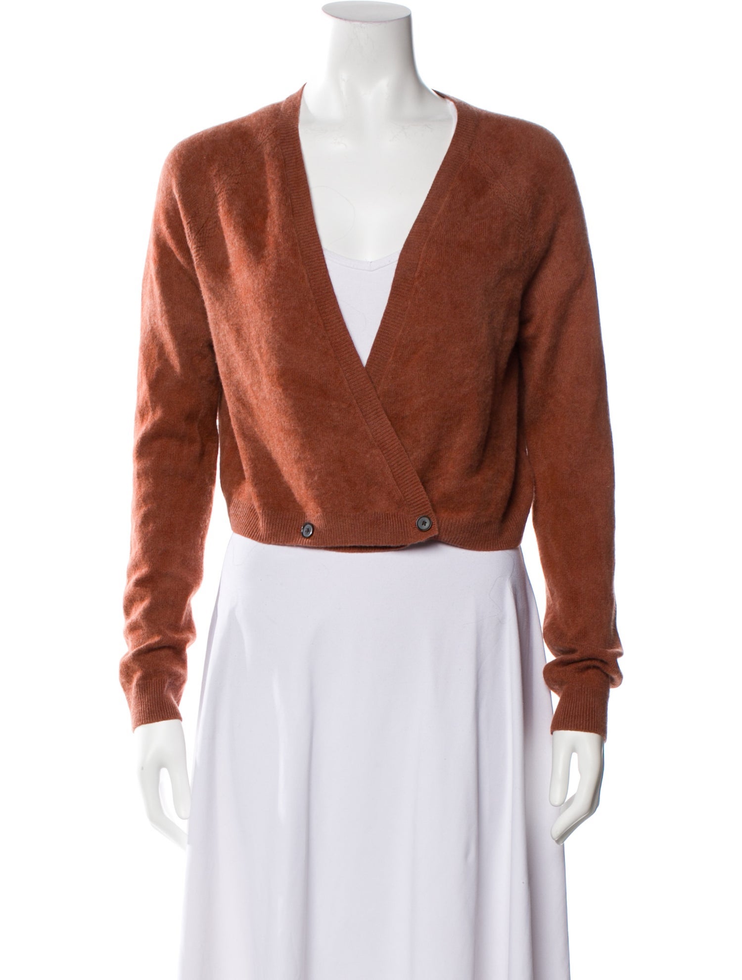 Raquel Allegra Cashmere V-Neck Sweater