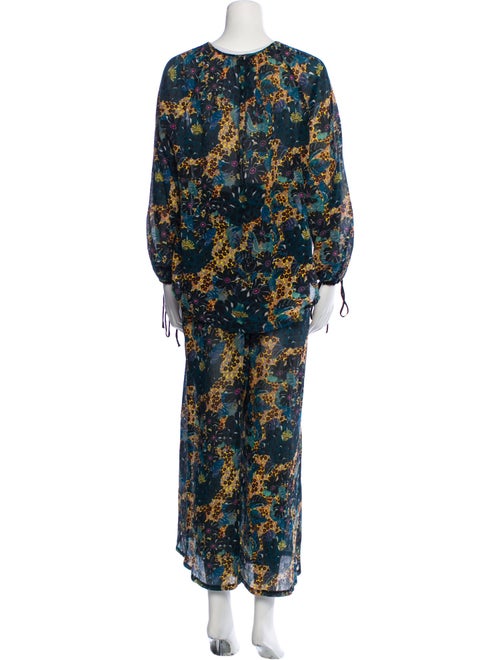 Raquel Allegra Printed Pant Set