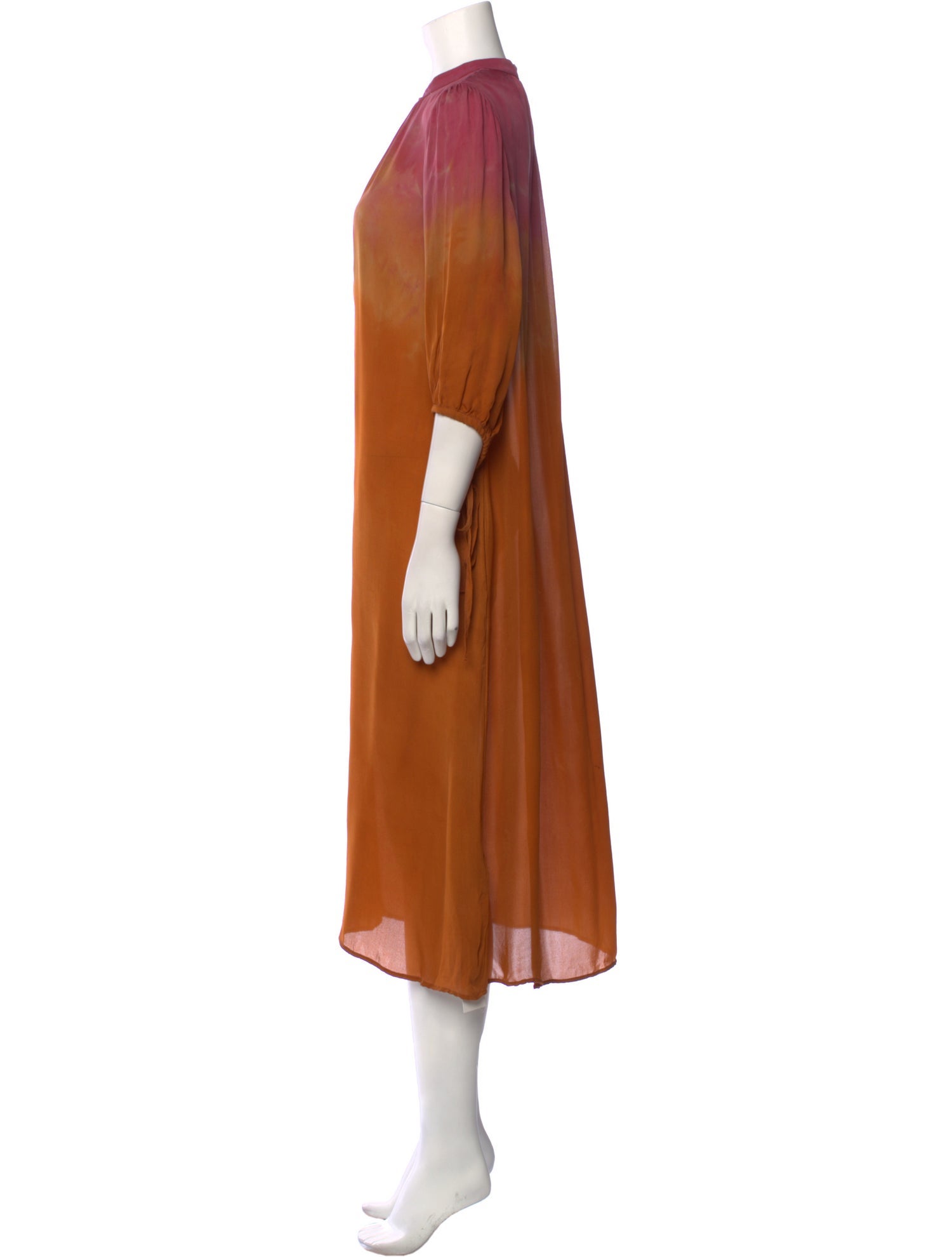 Raquel Allegra Silk Long Dress