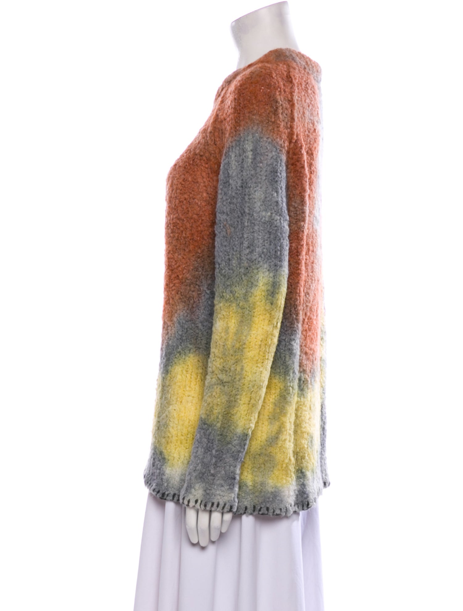 Raquel Allegra Alpaca Printed Sweater