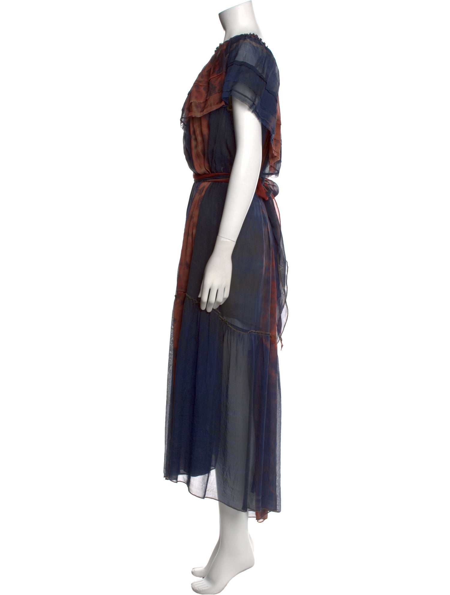 Raquel Allegra Silk Long Dress
