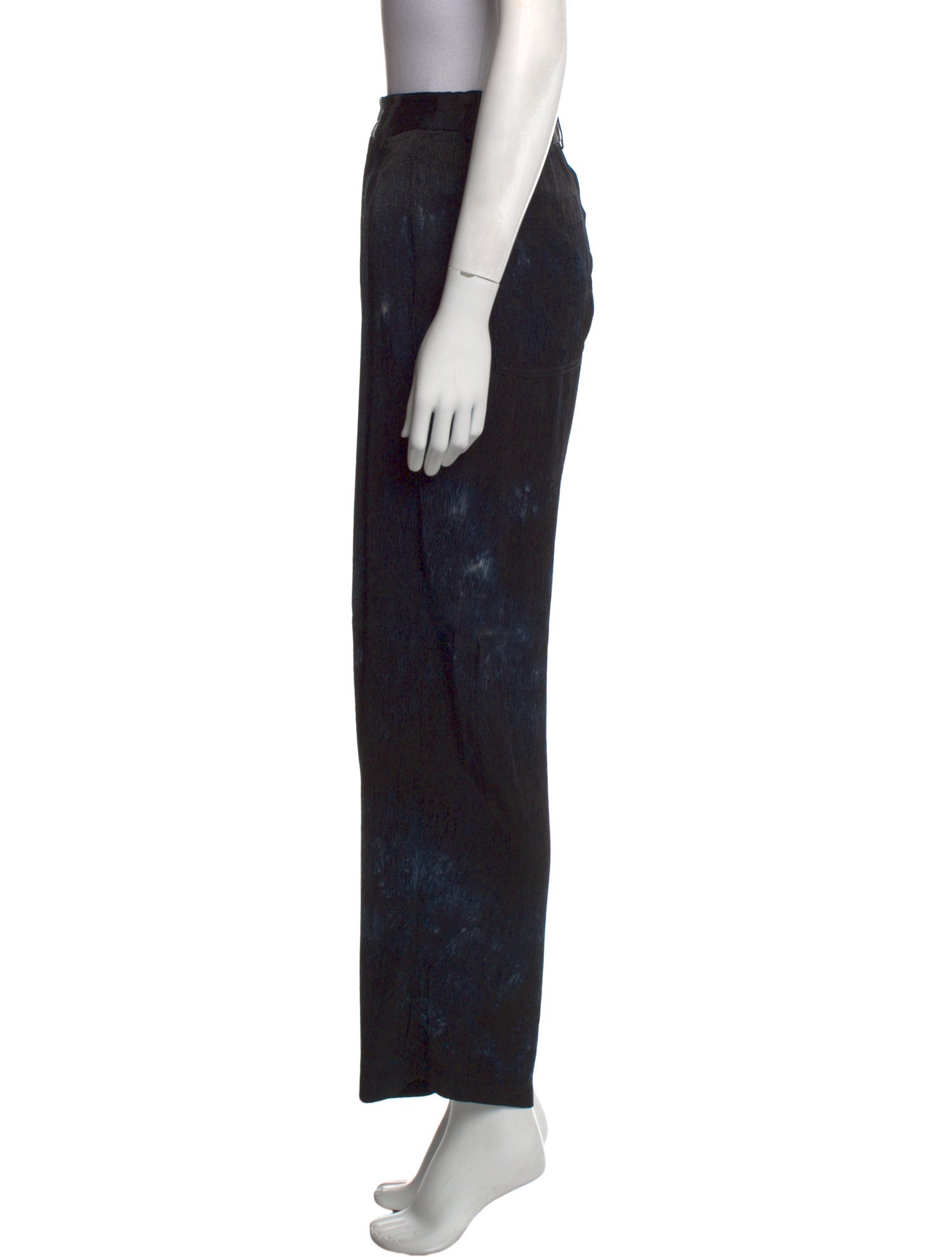 Raquel Allegra Silk Wide Leg Pants