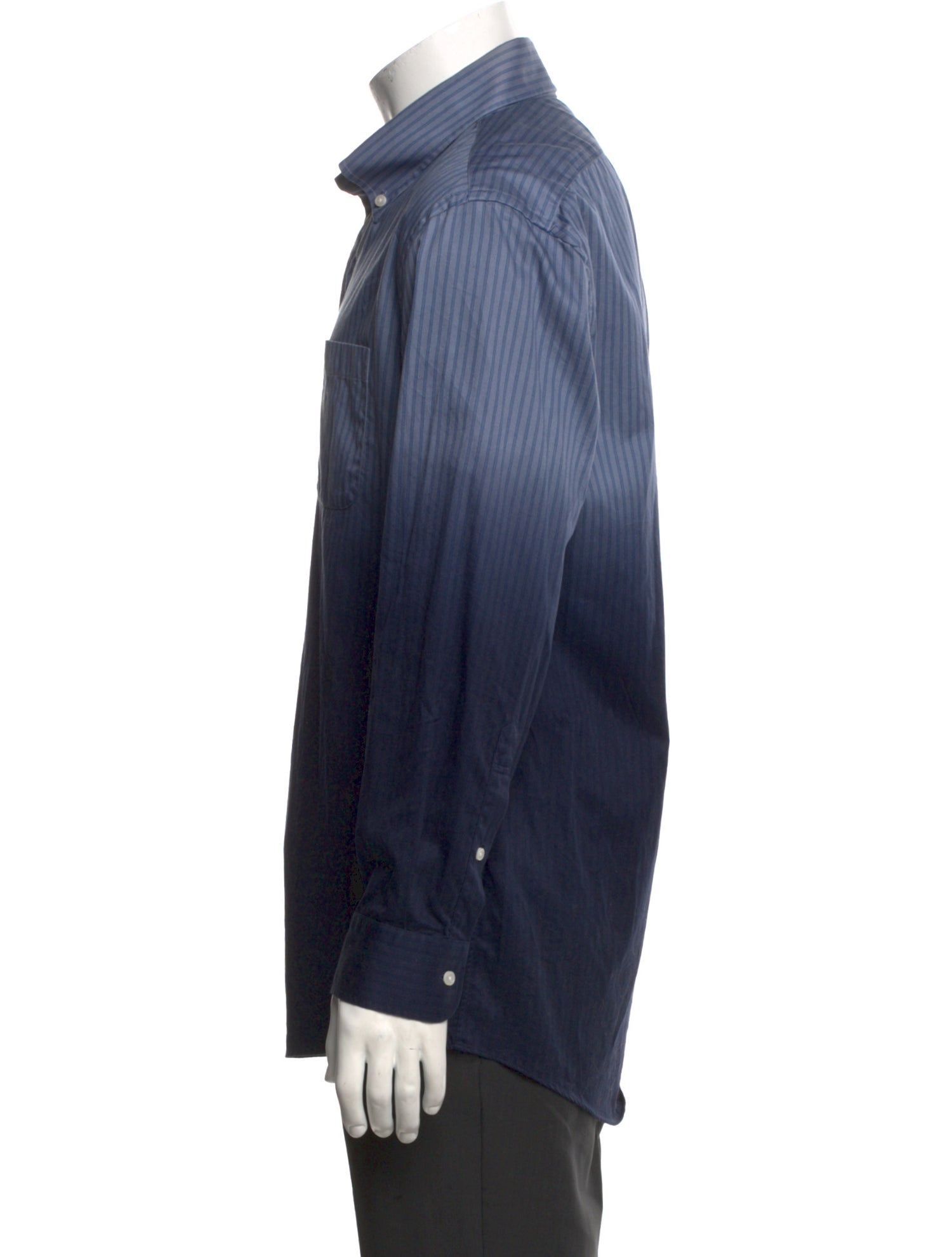 Raquel Allegra Printed Long Sleeve Dress Shirt