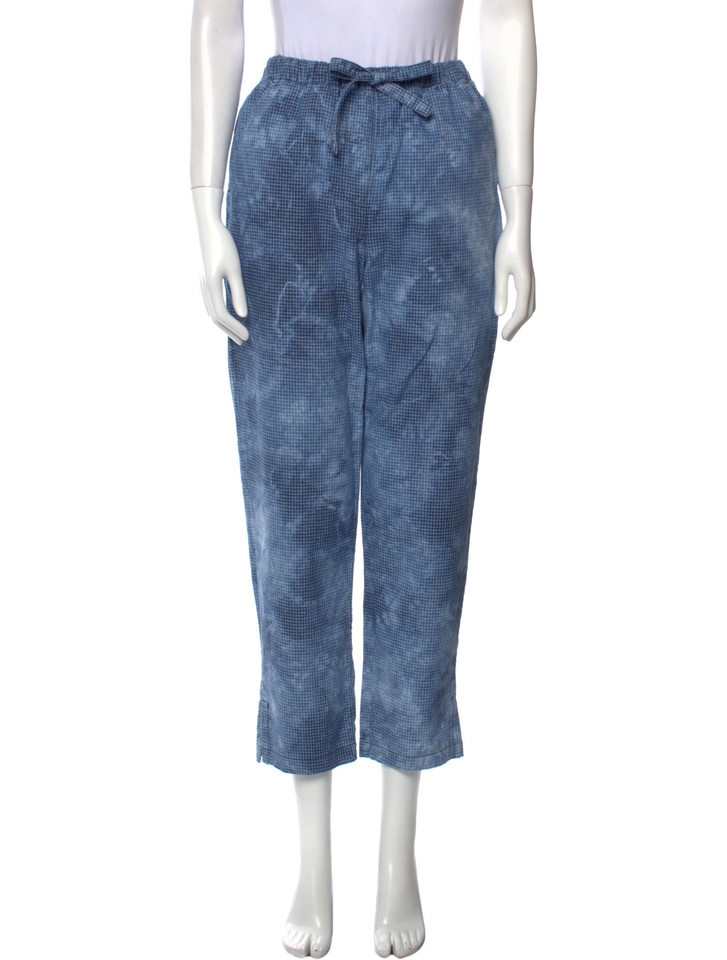 Raquel Allegra Linen Straight Leg Pants