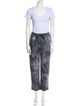 Raquel Allegra Tie-Dye Print Pant Set