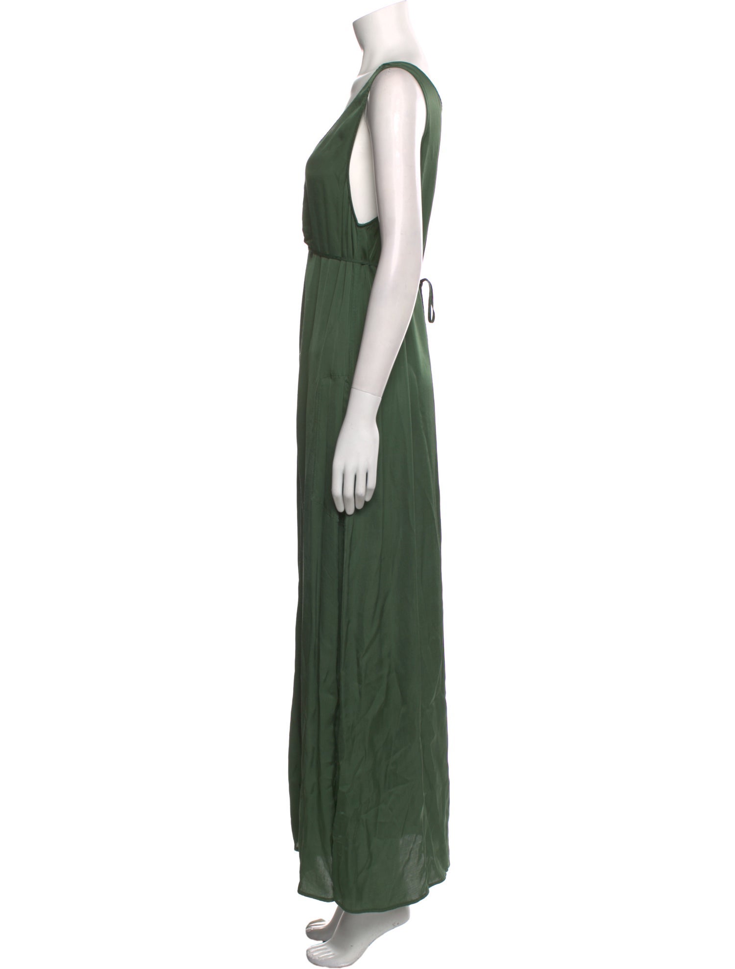 Raquel Allegra V-Neck Long Dress