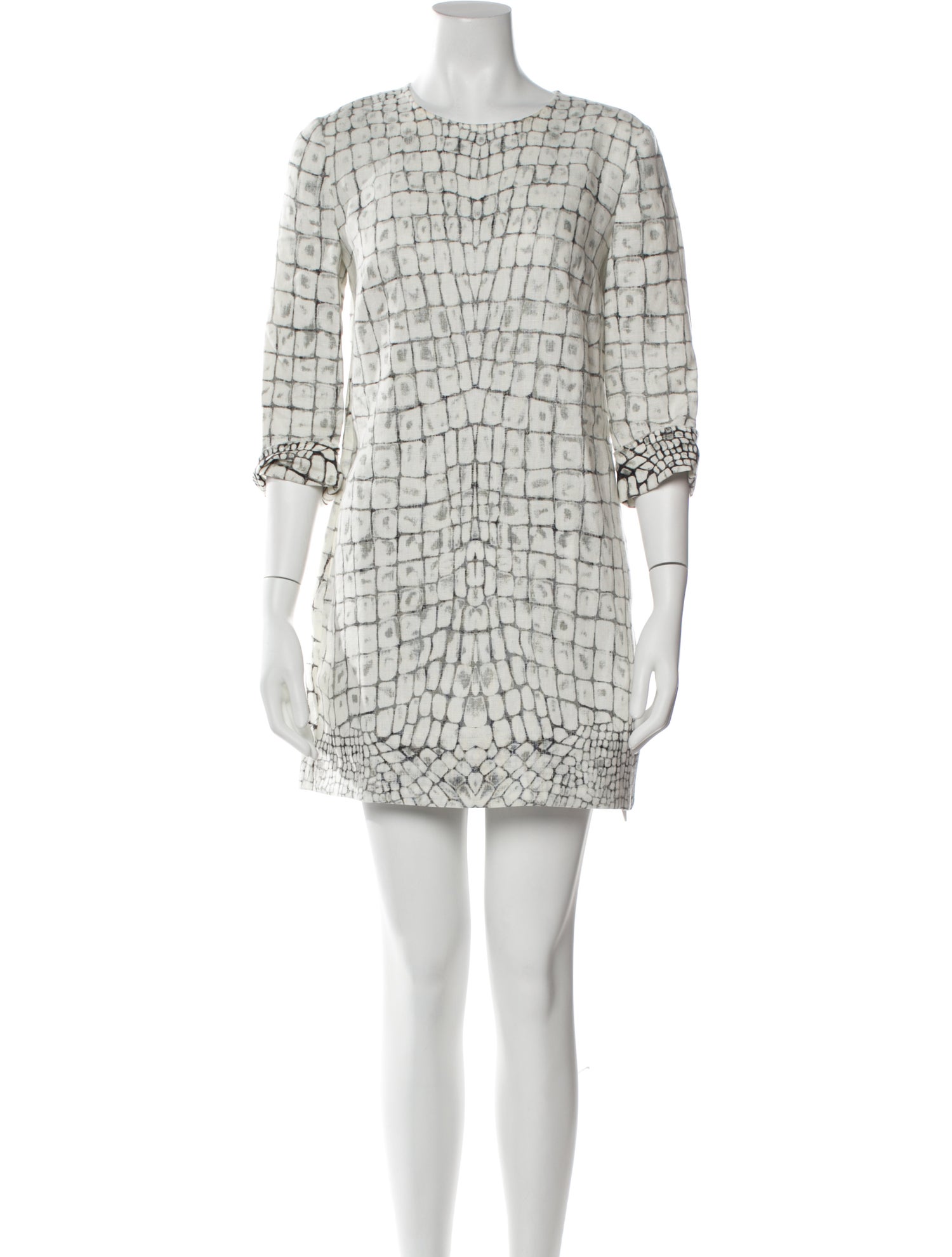 Raquel Allegra Linen Mini Dress