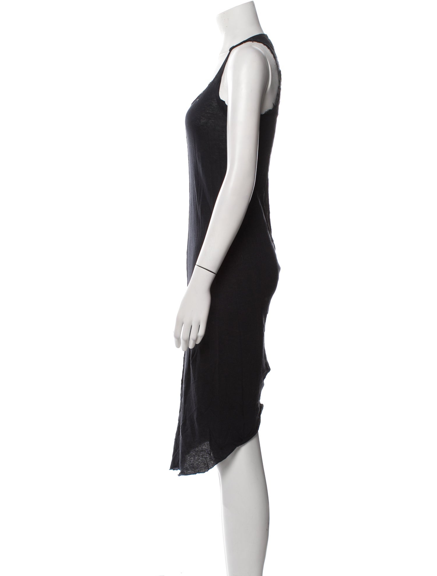 Raquel Allegra Scoop Neck Knee-Length Dress