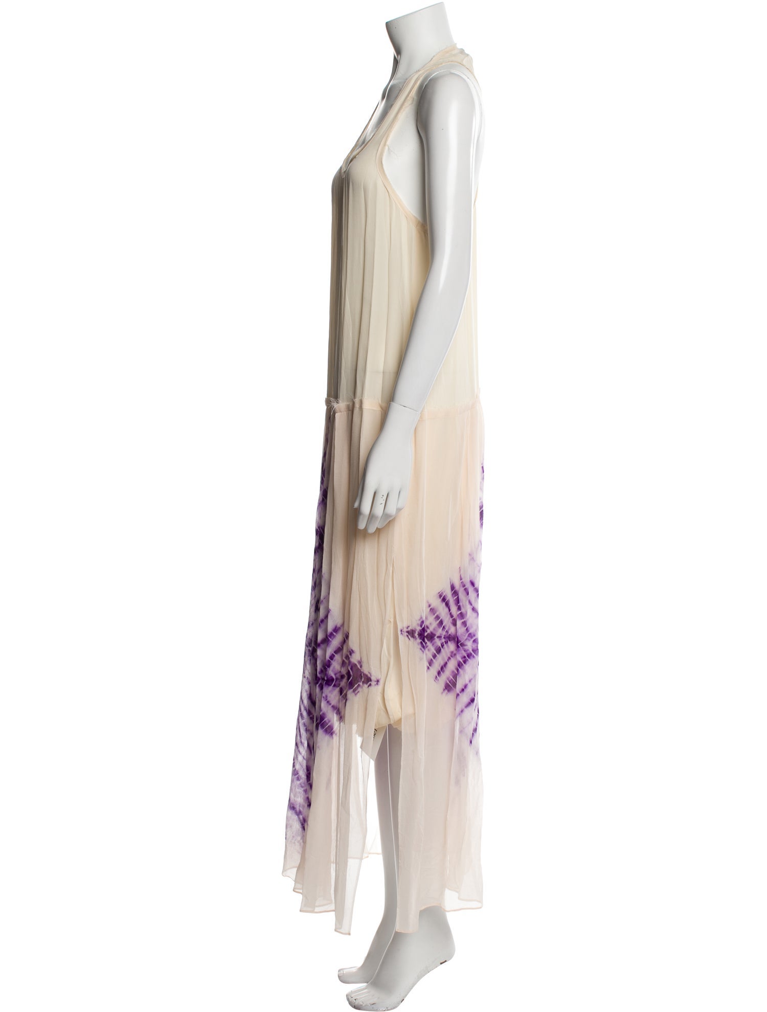 Raquel Allegra Silk Long Dress