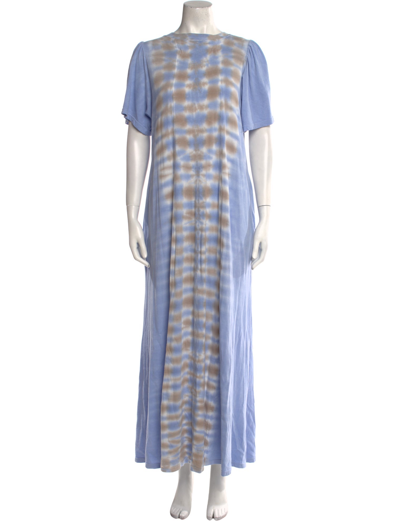Raquel Allegra Tie-Dye Print Long Dress