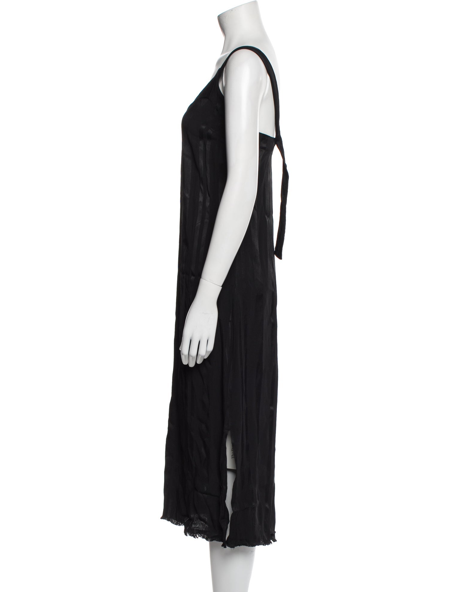 Raquel Allegra V-Neck Midi Length Dress