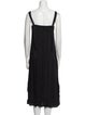 Raquel Allegra V-Neck Midi Length Dress