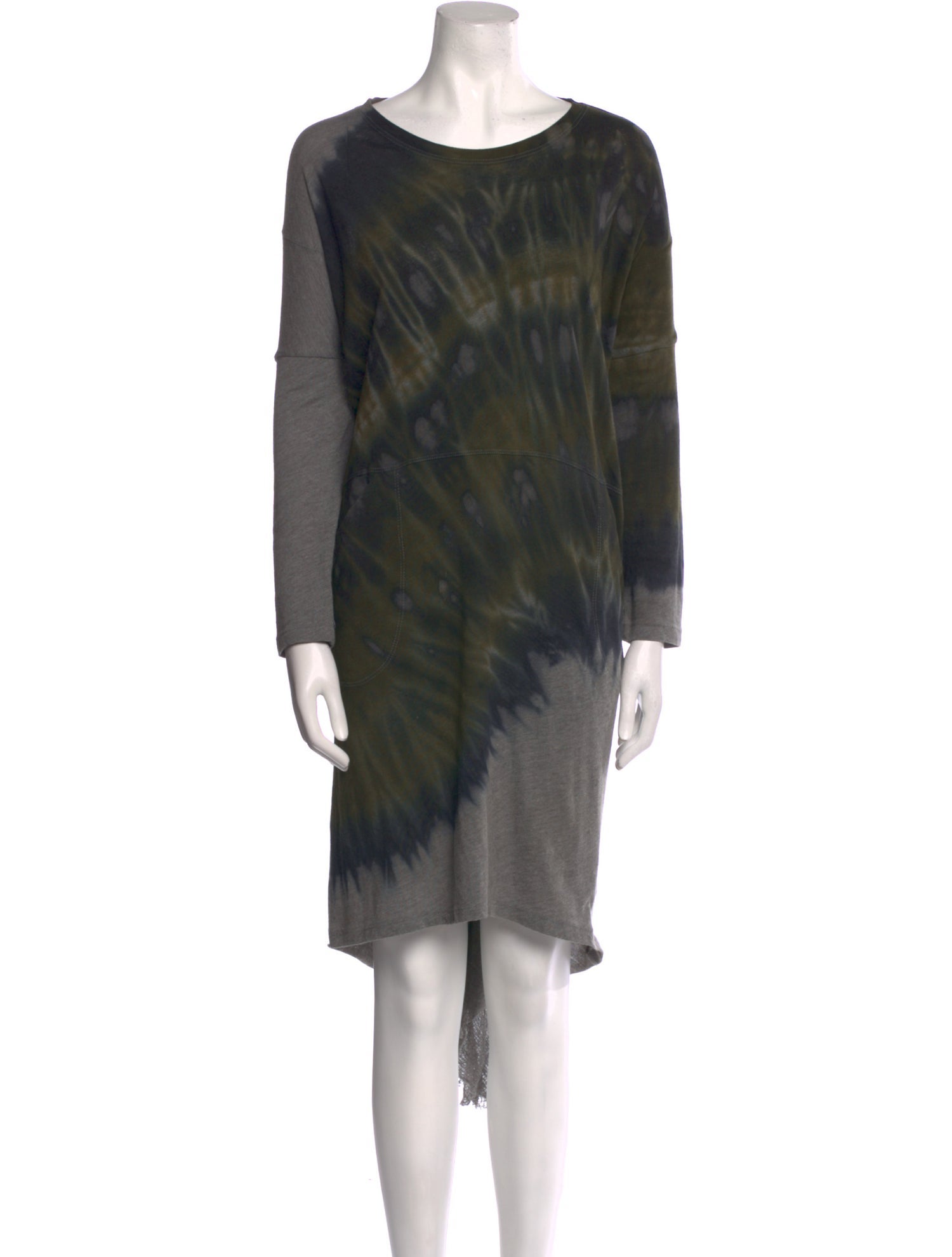 Raquel Allegra Tie-Dye Print Long Dress