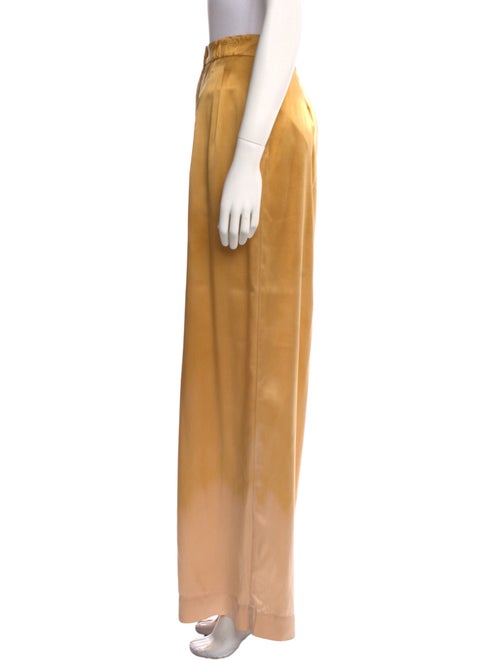Raquel Allegra Silk Wide Leg Pants