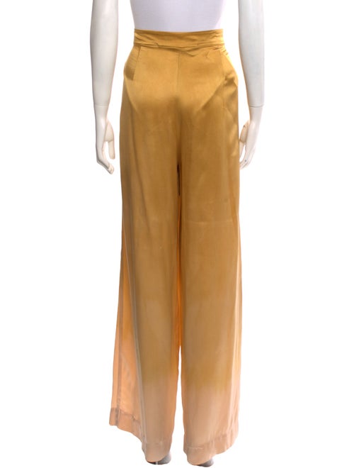Raquel Allegra Silk Wide Leg Pants