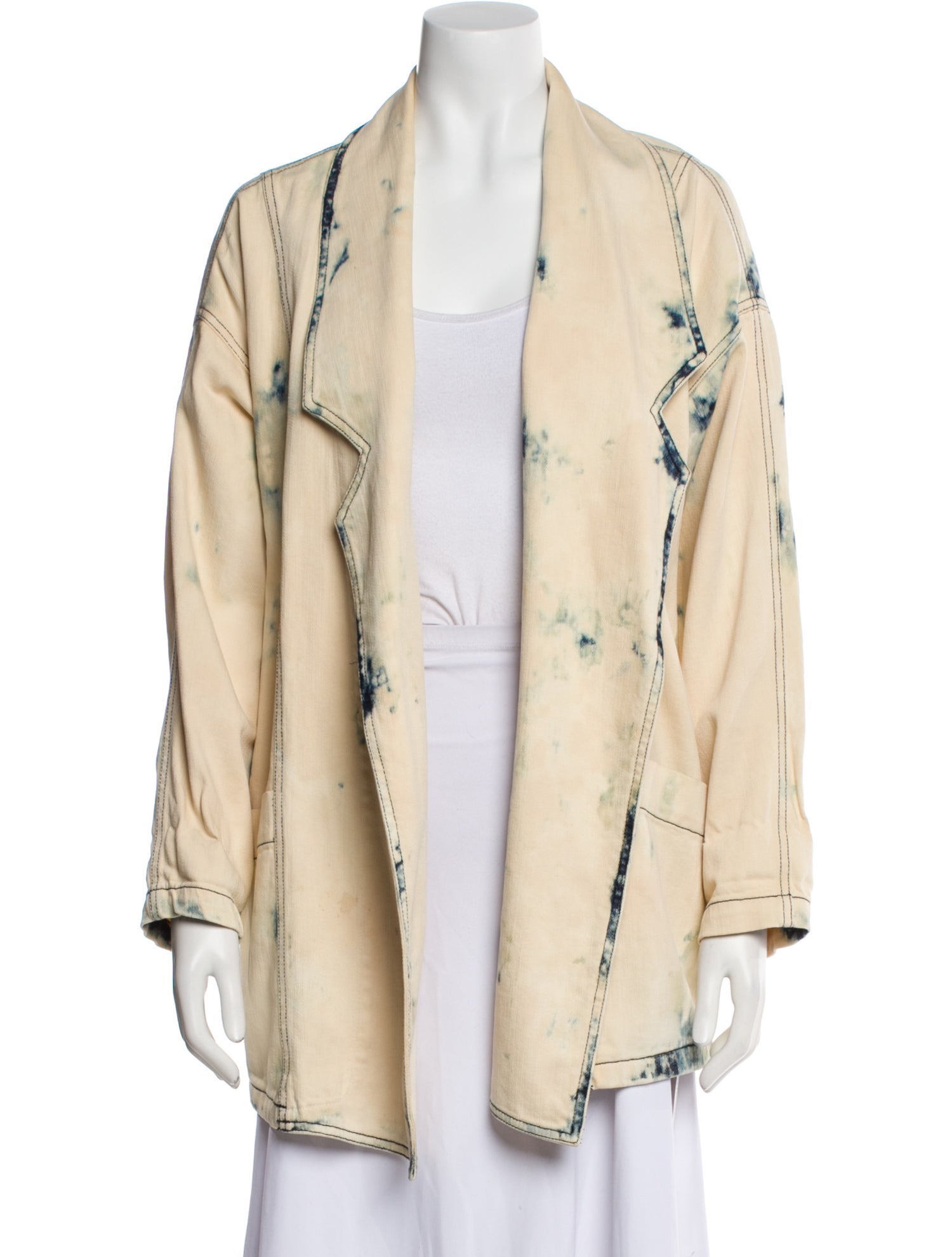 Raquel Allegra Striped Evening Jacket