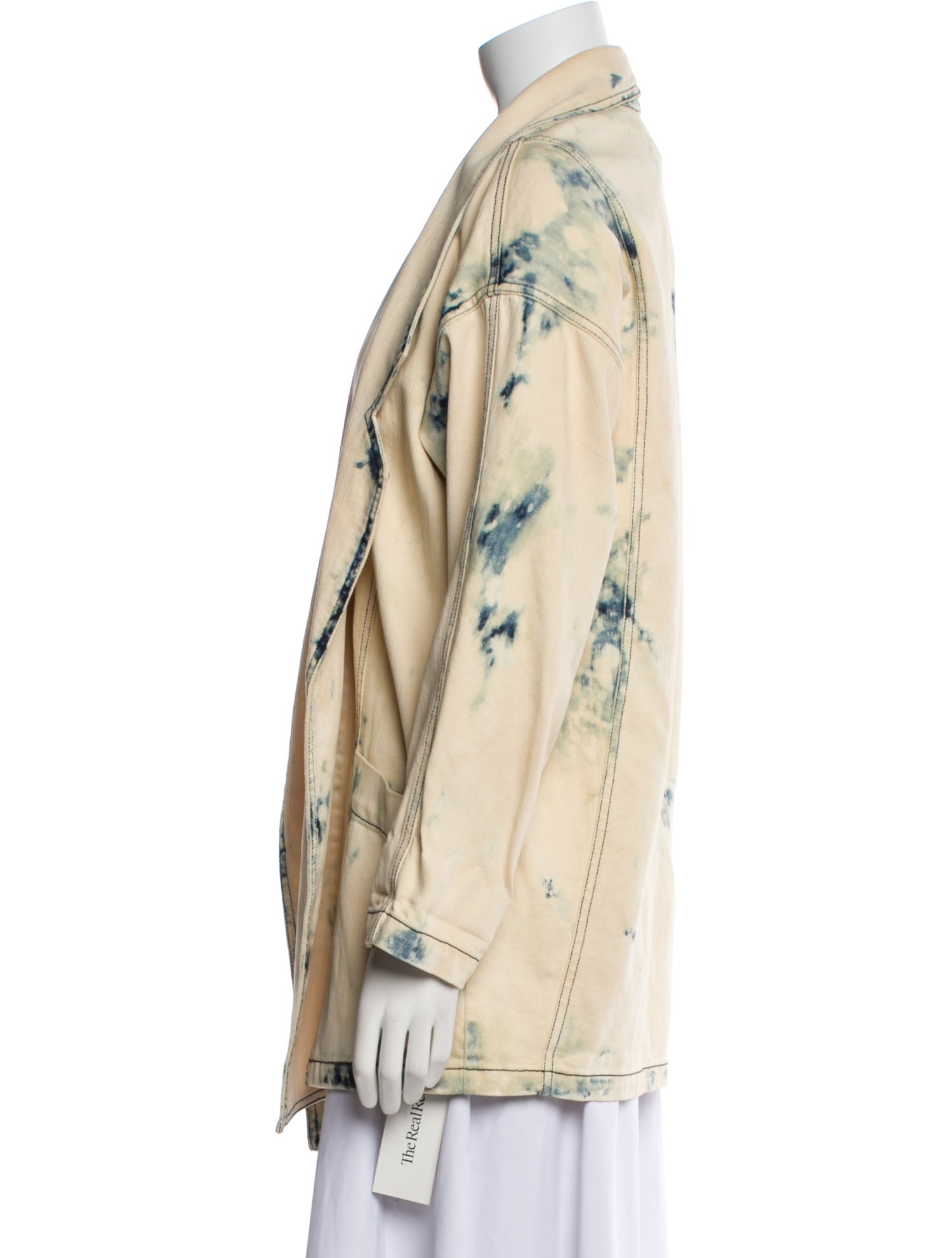 Raquel Allegra Striped Evening Jacket