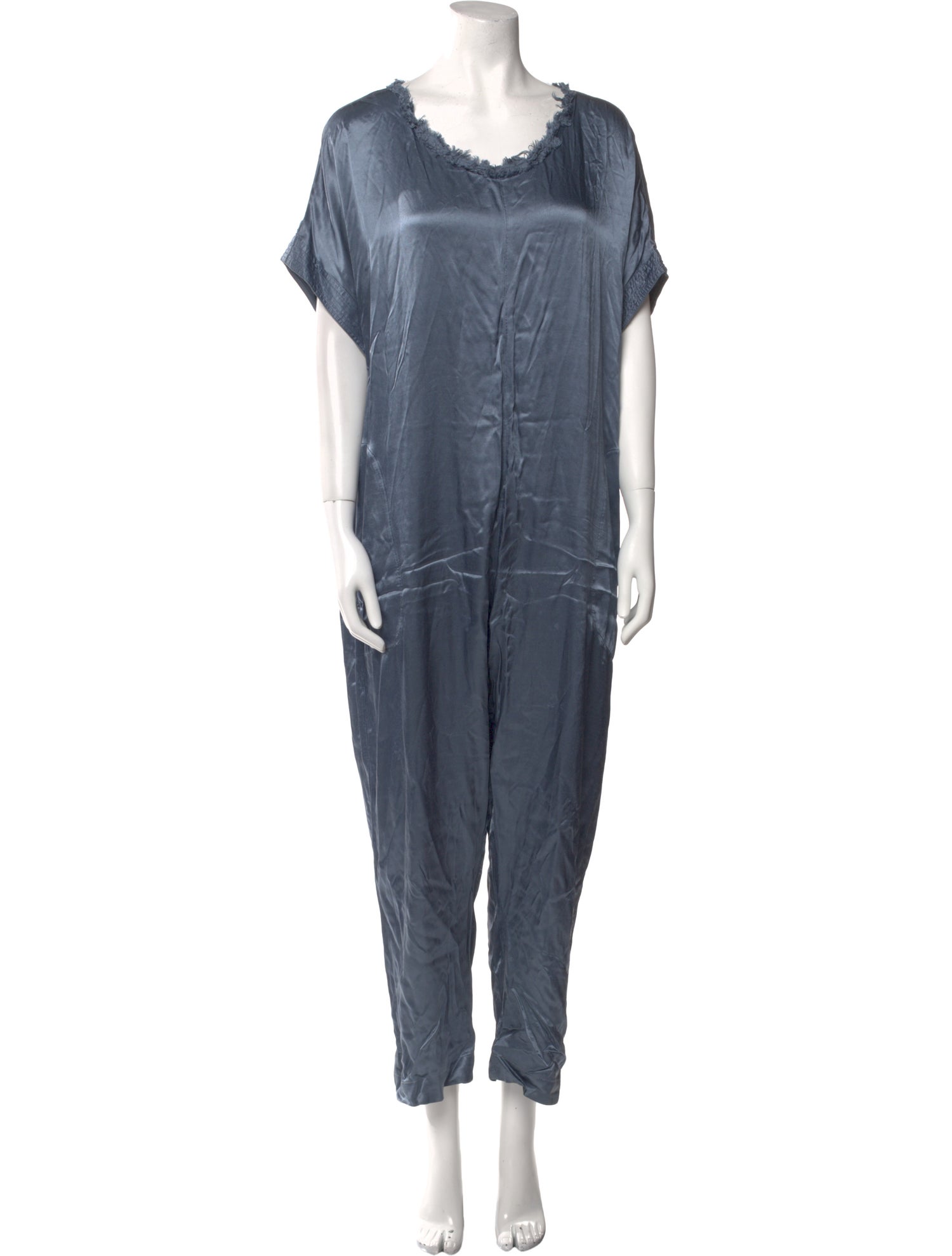 Raquel Allegra Scoop Neck Jumpsuit