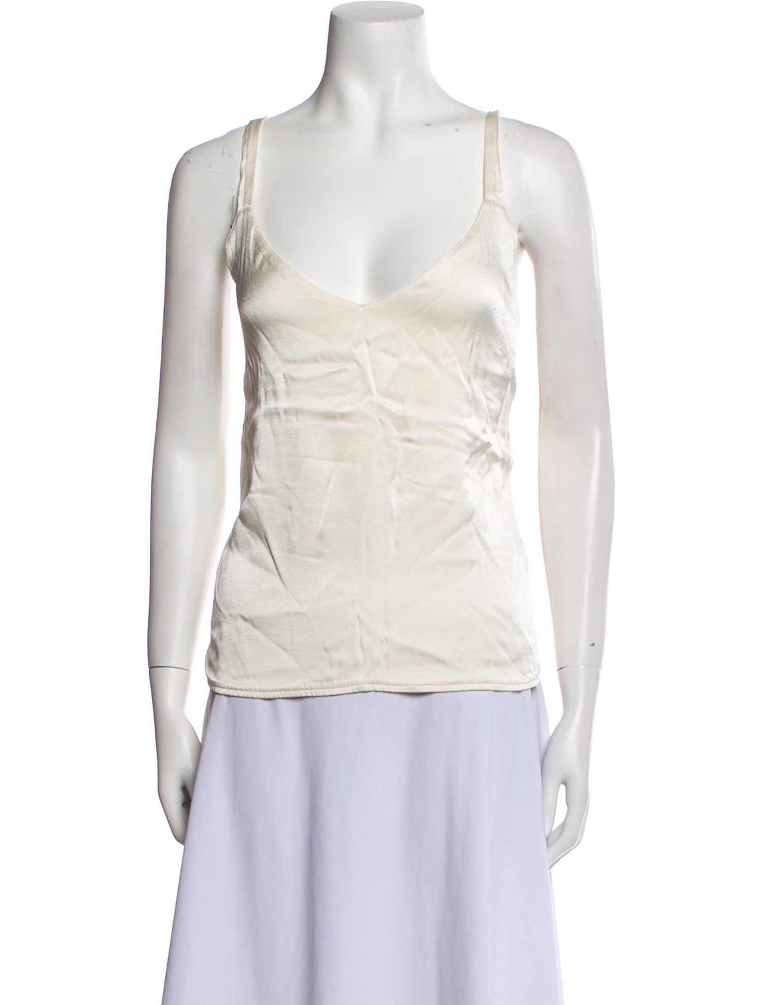 Raquel Allegra Scoop Neck Sleeveless Top