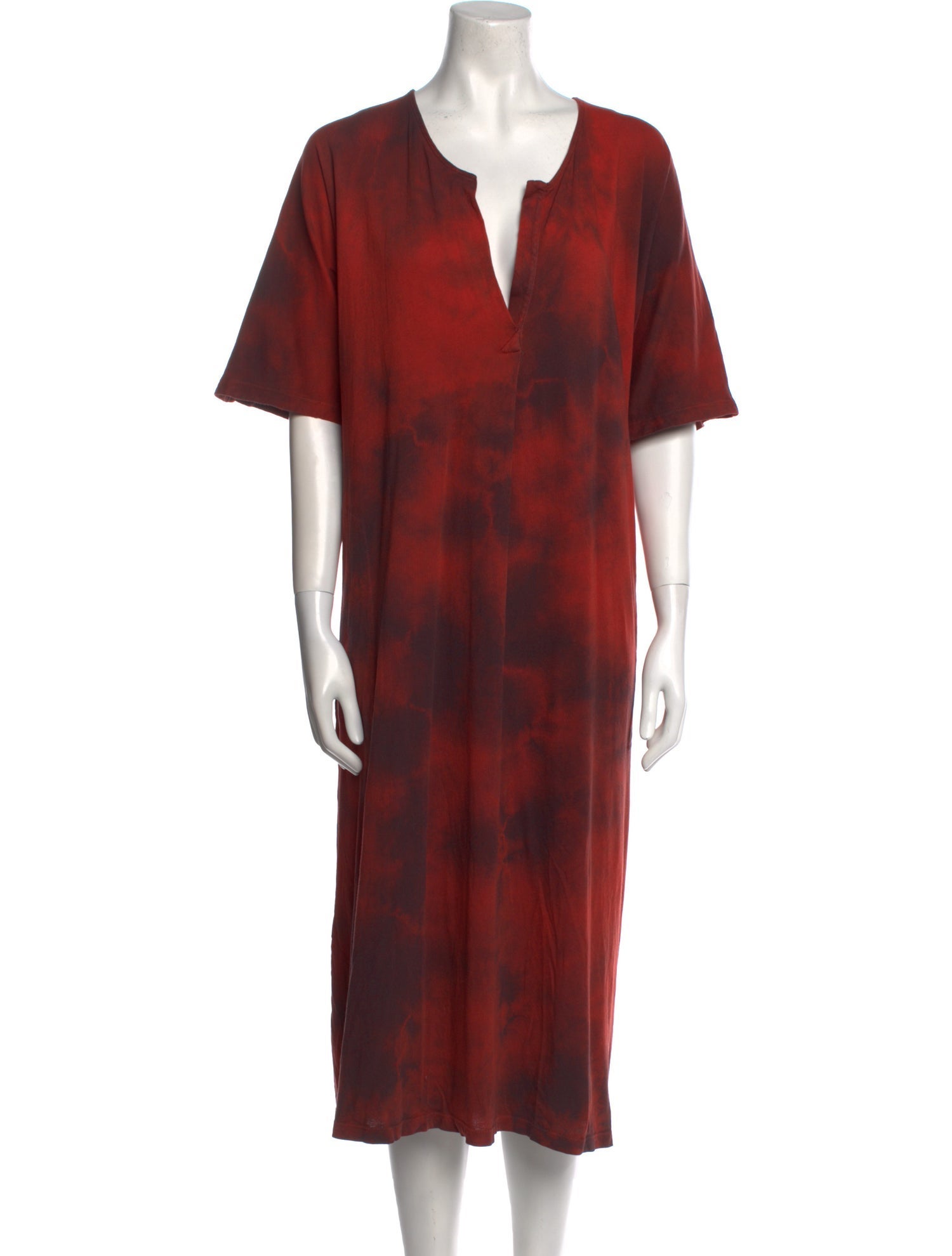 Raquel Allegra Silk Midi Length Dress