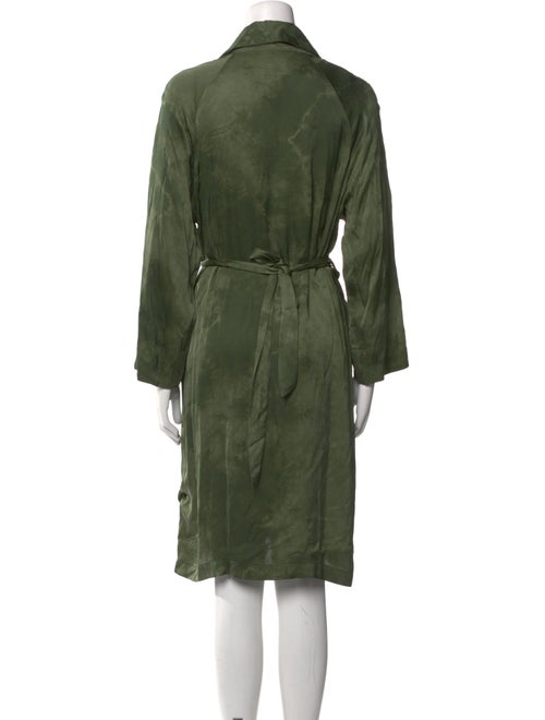 Raquel Allegra V-Neck Knee-Length Dress