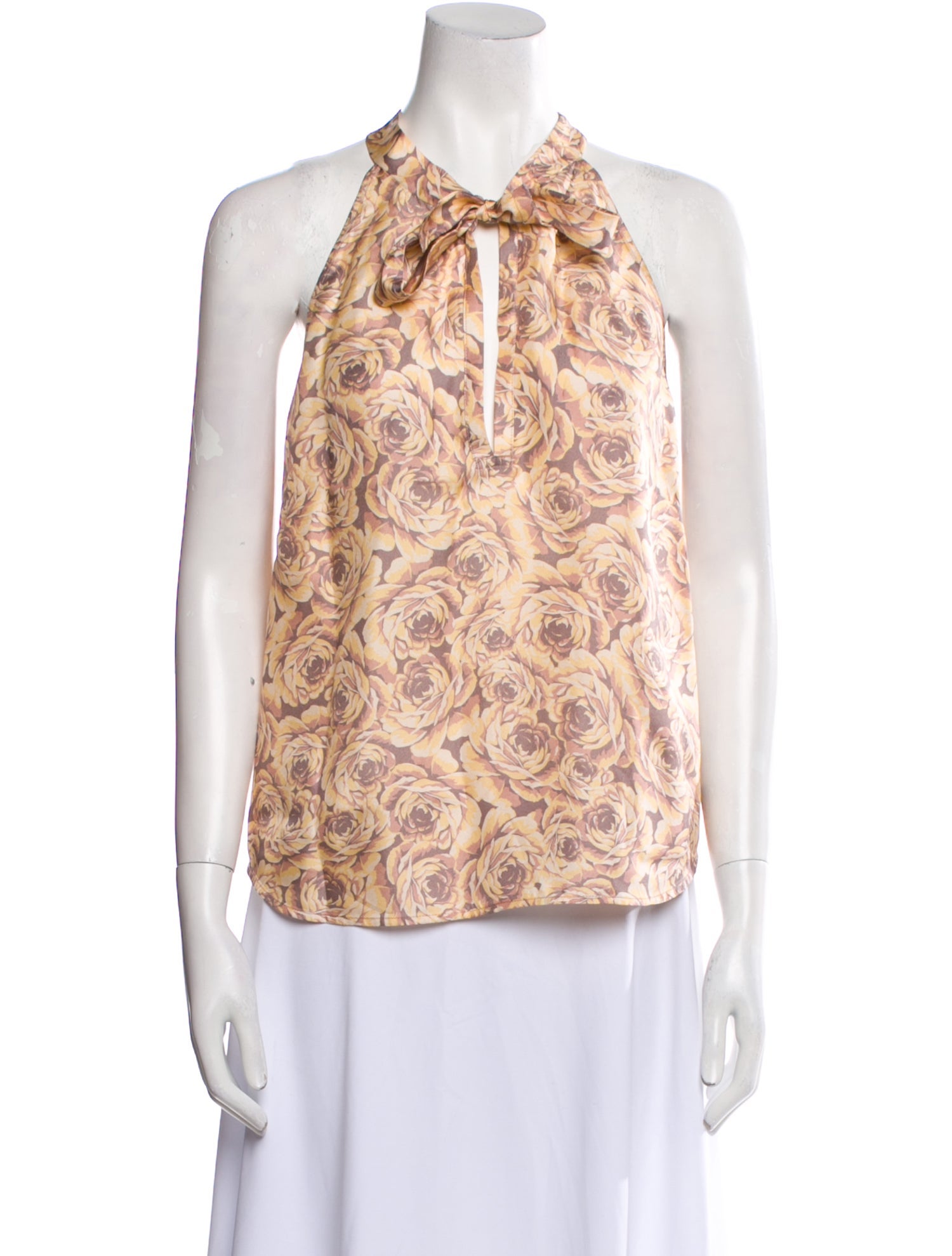 Raquel Allegra Silk Printed Blouse