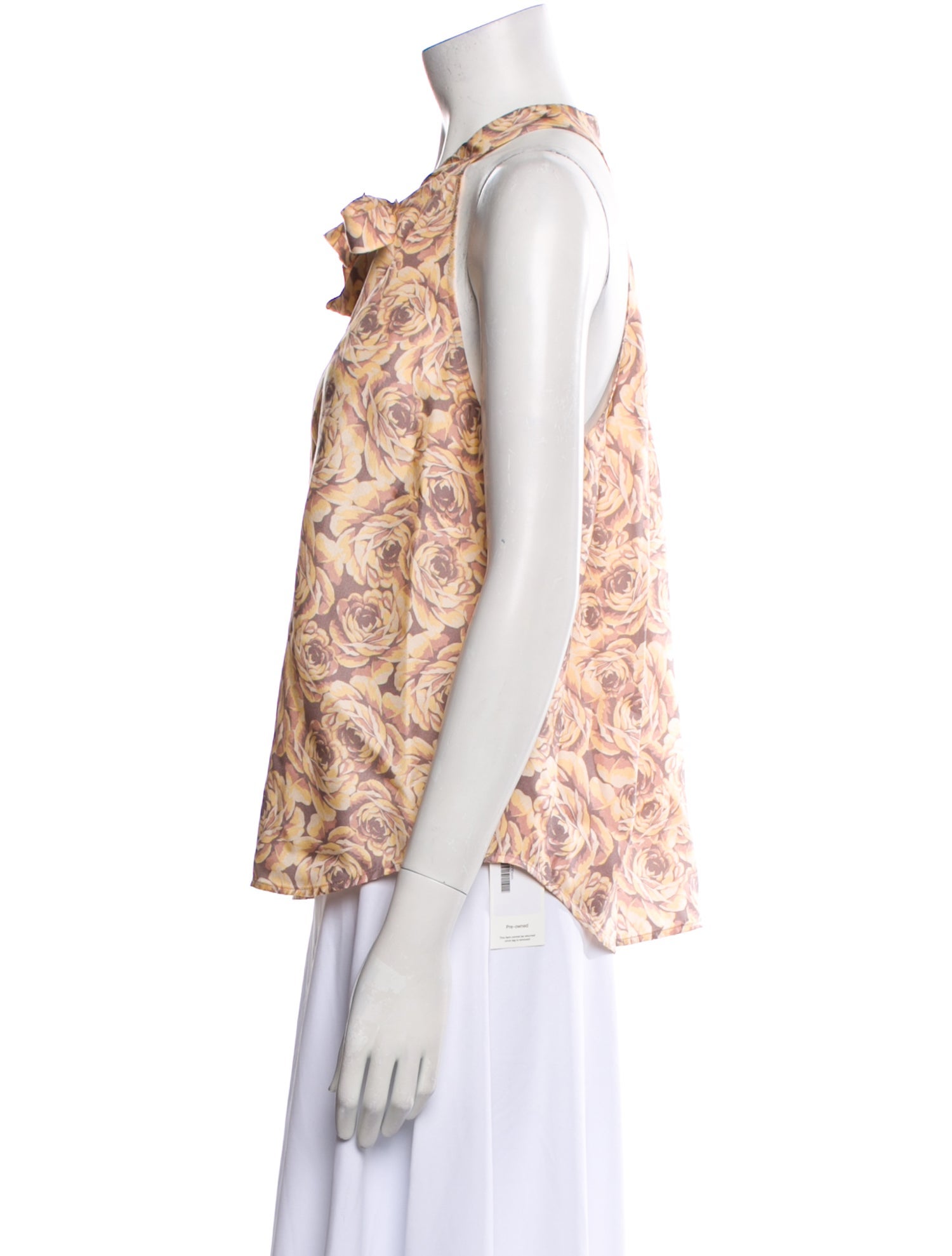 Raquel Allegra Silk Printed Blouse