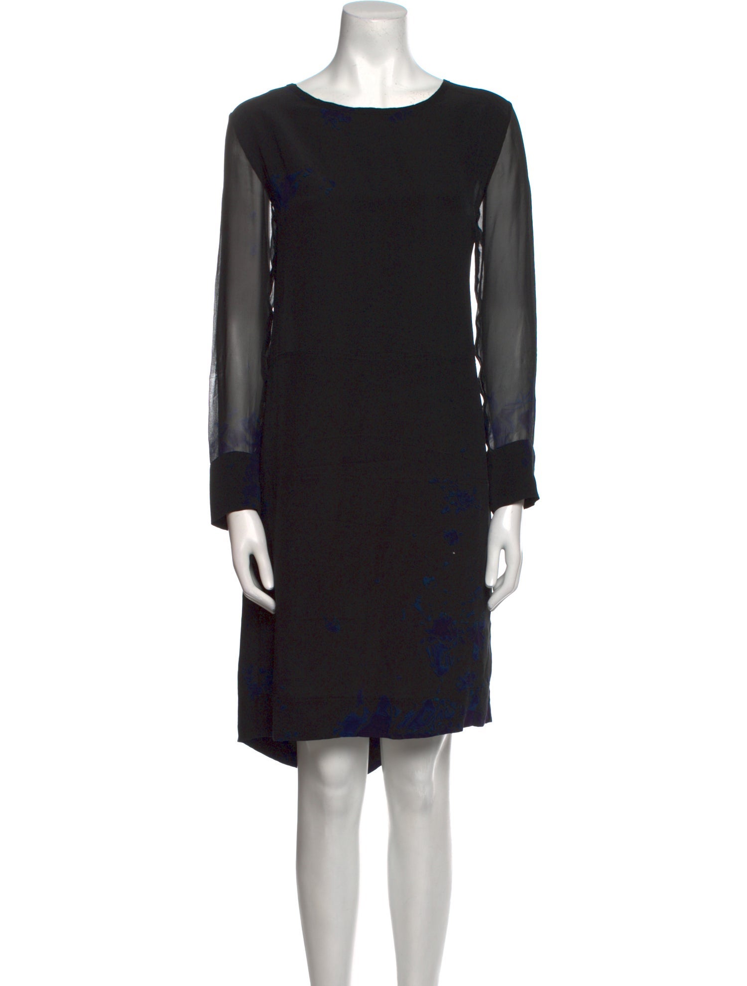 Raquel Allegra Silk Knee-Length Dress