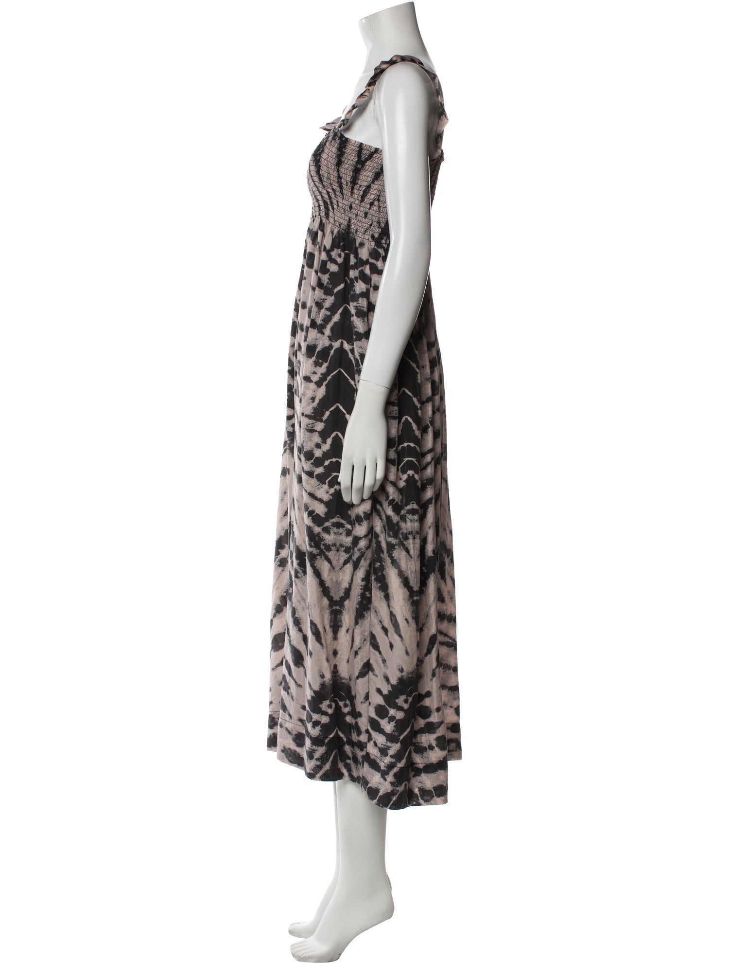 Raquel Allegra Silk Long Dress
