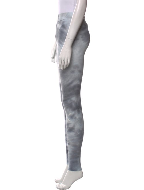 Raquel Allegra Tie-Dye Print Skinny Leg Pants