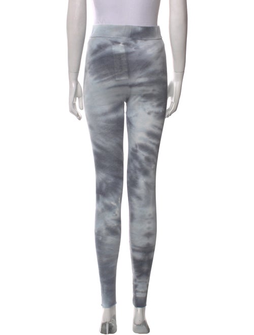 Raquel Allegra Tie-Dye Print Skinny Leg Pants