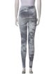 Raquel Allegra Tie-Dye Print Skinny Leg Pants