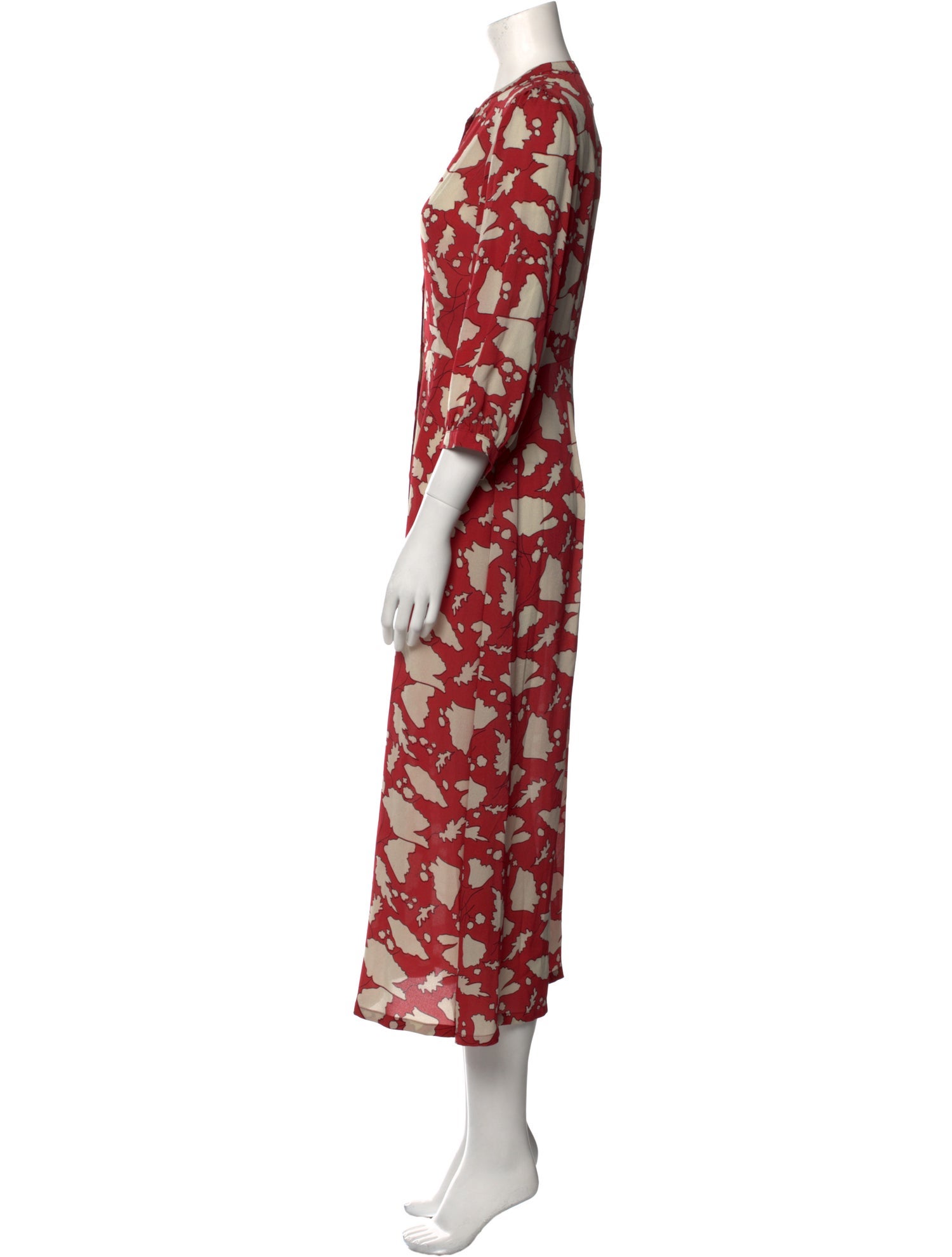 Raquel Allegra Silk Long Dress