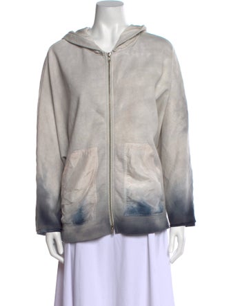 Raquel Allegra Tie-Dye Print Crew Neck Sweatshirt w/ Tags