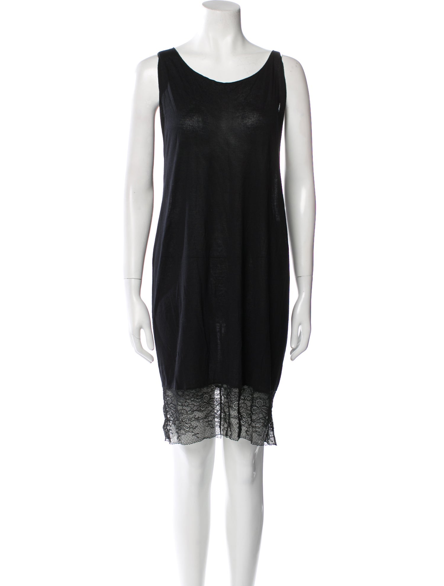 Raquel Allegra Scoop Neck Midi Length Dress