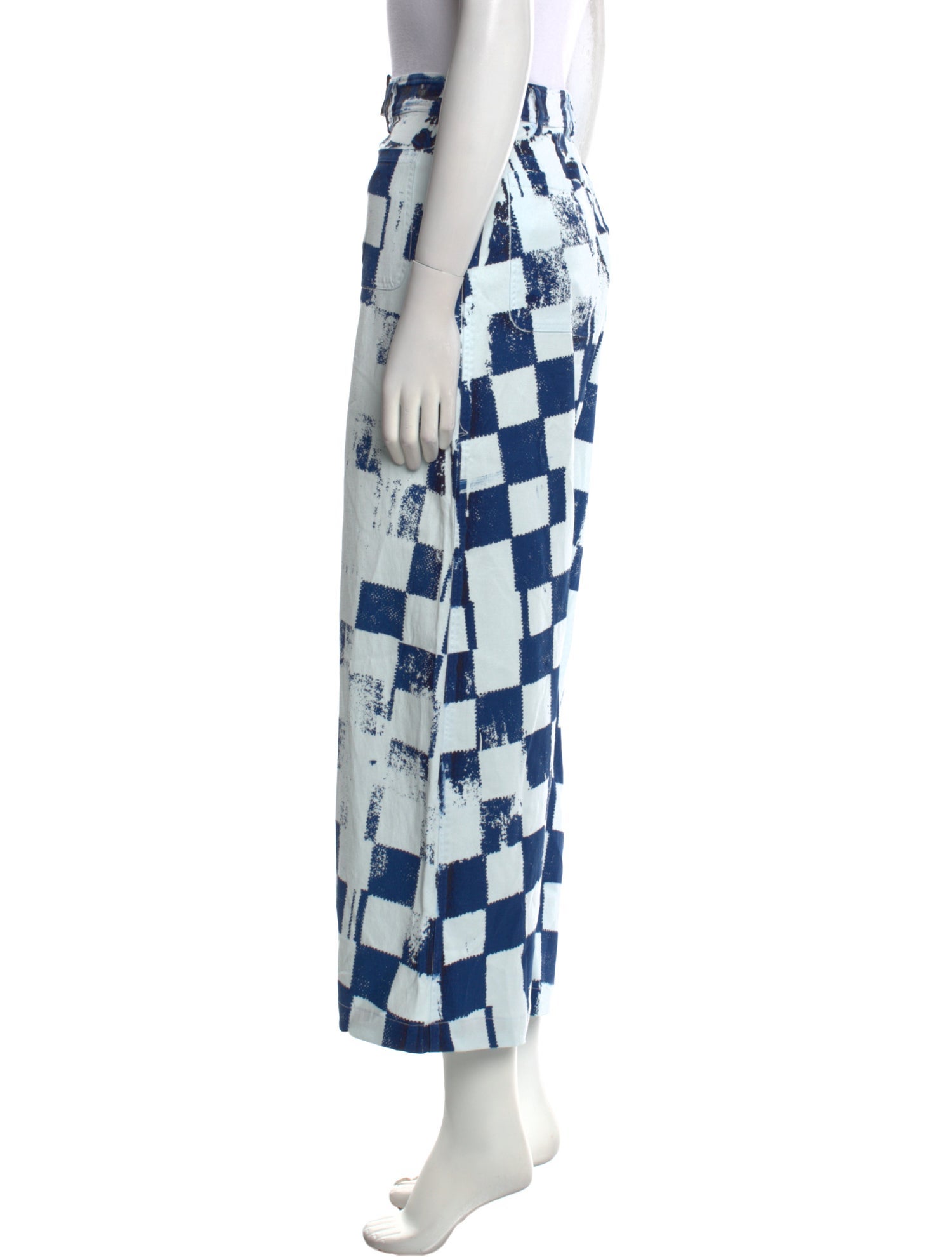 Raquel Allegra Printed Wide Leg Pants
