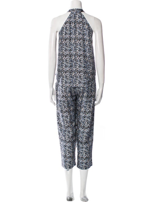 Raquel Allegra Silk Printed Pant Set