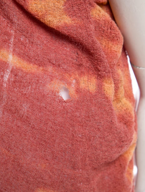 Raquel Allegra Tie-Dye Print Scoop Neck Tunic