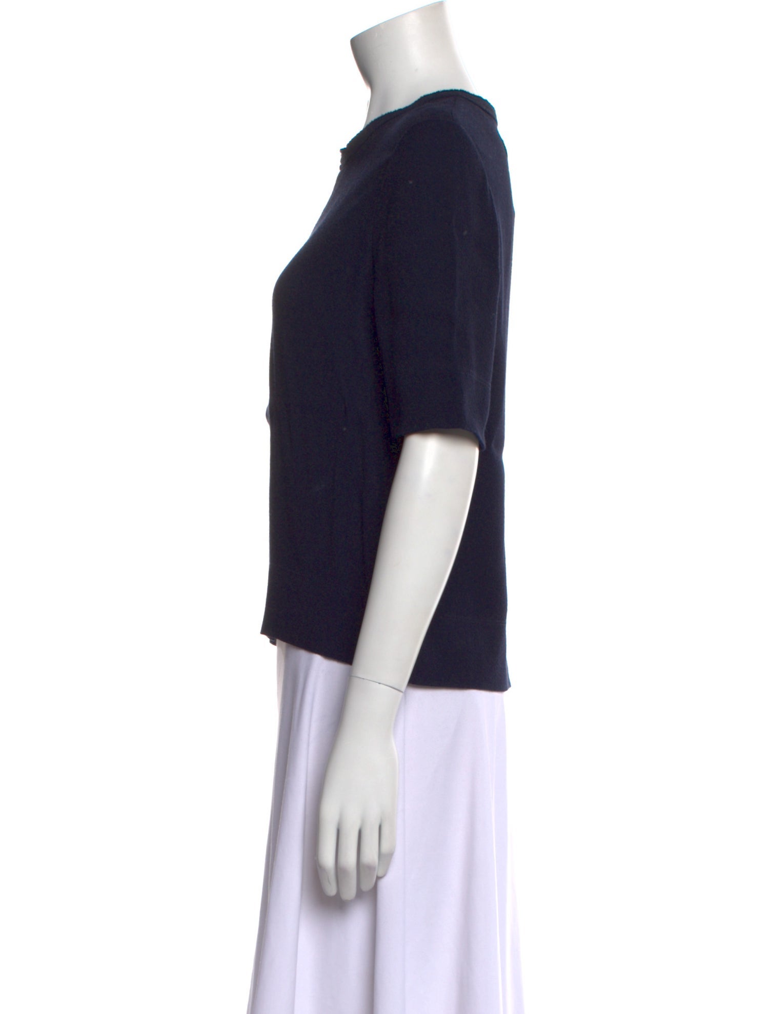 Raquel Allegra Crew Neck Short Sleeve Top