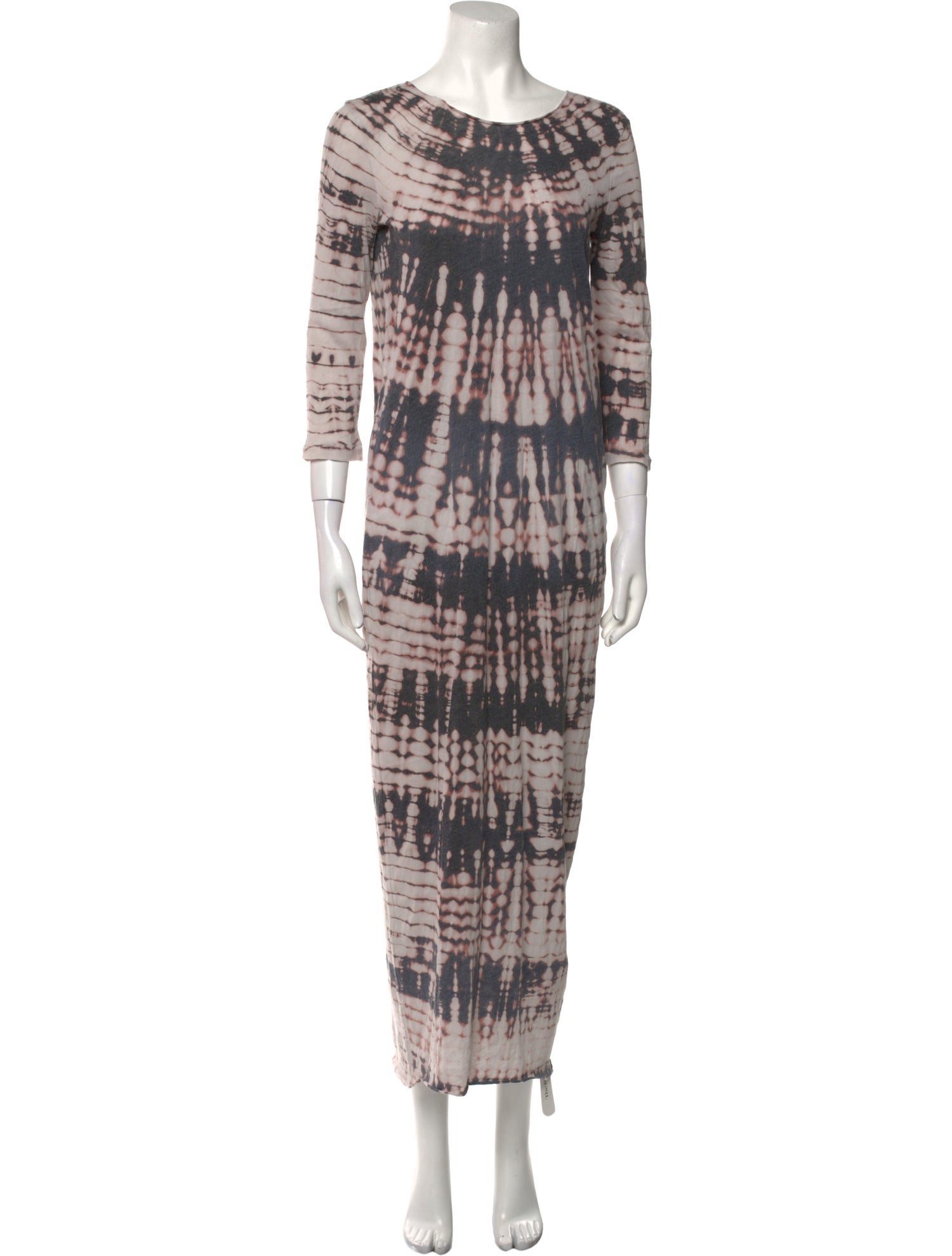 Raquel Allegra Tie-Dye Print Long Dress