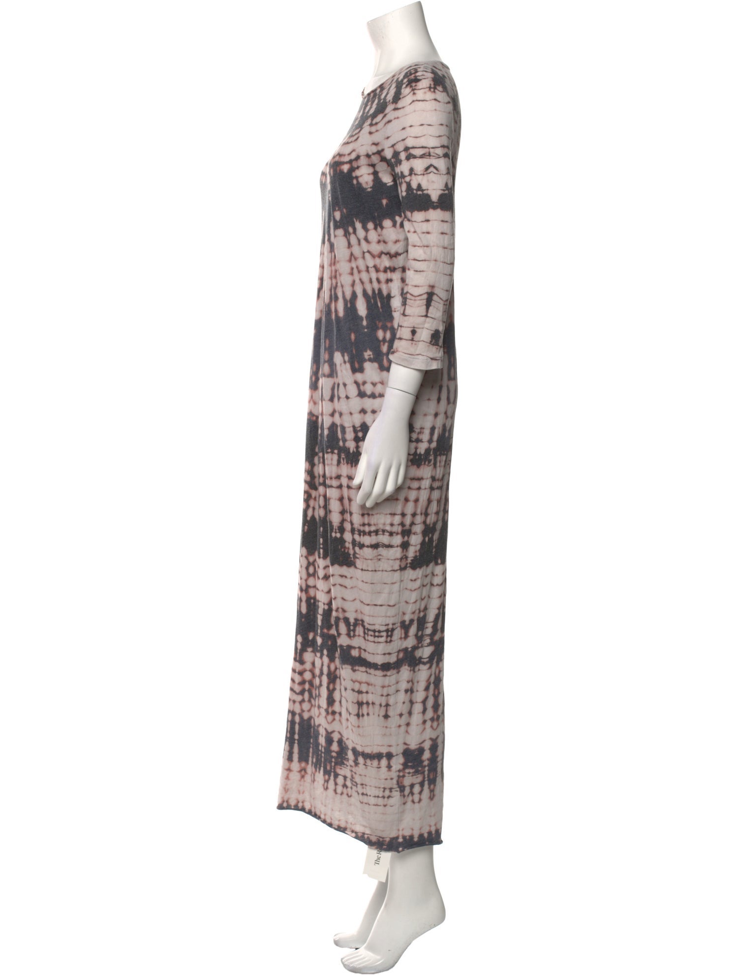 Raquel Allegra Tie-Dye Print Long Dress