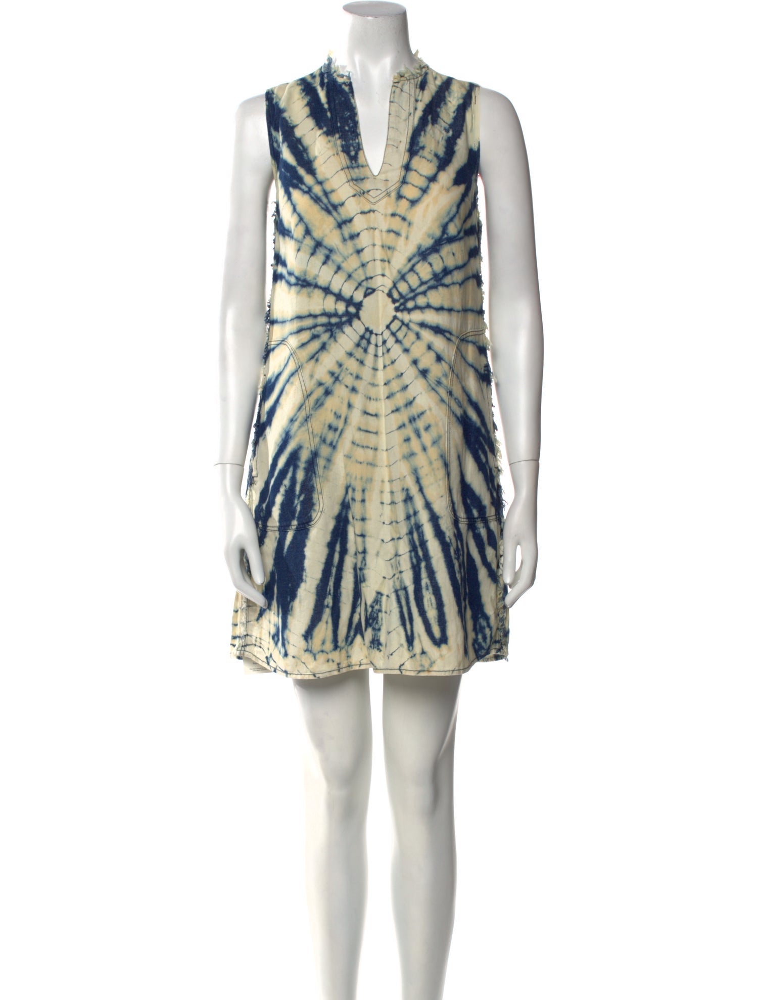 Raquel Allegra Printed Mini Dress